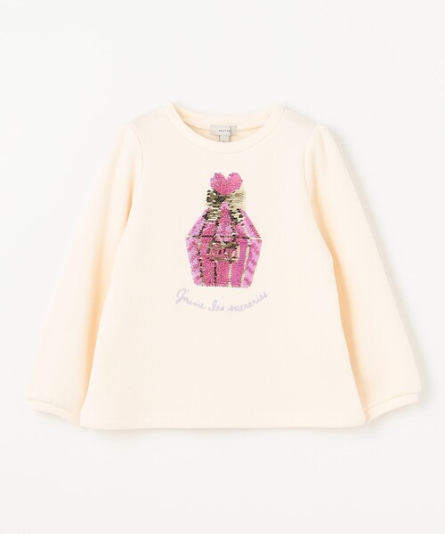 ANY（エニィ） トレーナー 裏シャギーミラクルスパンコールトレーナー