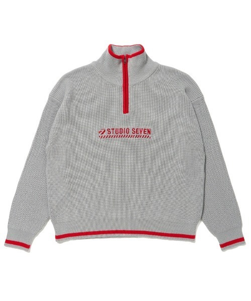 ニット/セーター STUDIO SEVEN STUDIO SEVEN セーター ニット Half Zip Knit 「STUDIO SEVEN/スタジオ