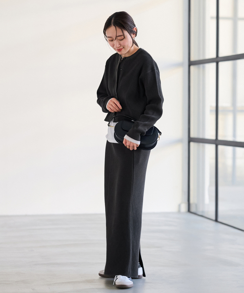 フレームワーク　ワッフルストレートスカート ≪追加≫ワッフルストレートスカート 3（ロング・マキシ丈