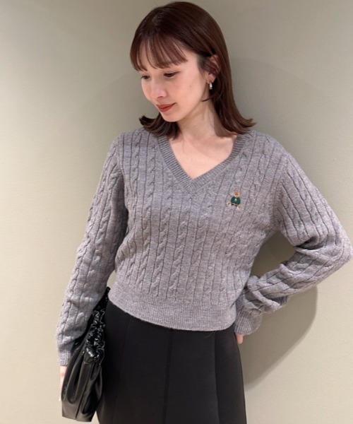 【お値下げ】snidel スナイデルホーム マイメロディニットプルオーバ MY MELODY】ニットプルオーバー(ニットプルオーバー)｜スナイデル