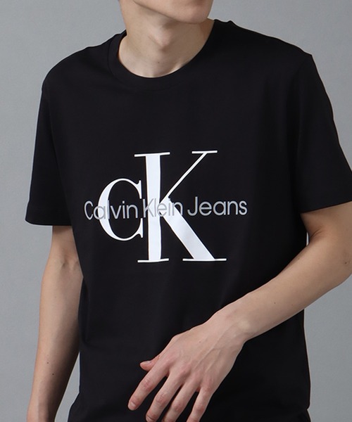 カルバンクライン コア モノグラム ロゴ ポケット 半袖 Tシャツ Calvin Klein Jeans/ カルバンクラインジーンズ CK モノグラム