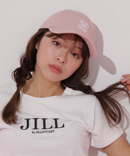 tシャツ ショート丈刺繍ロゴＴシャツオーガニックコットン レディース JILL by STUART tシャツ ショート丈刺繍ロゴTシャツ
