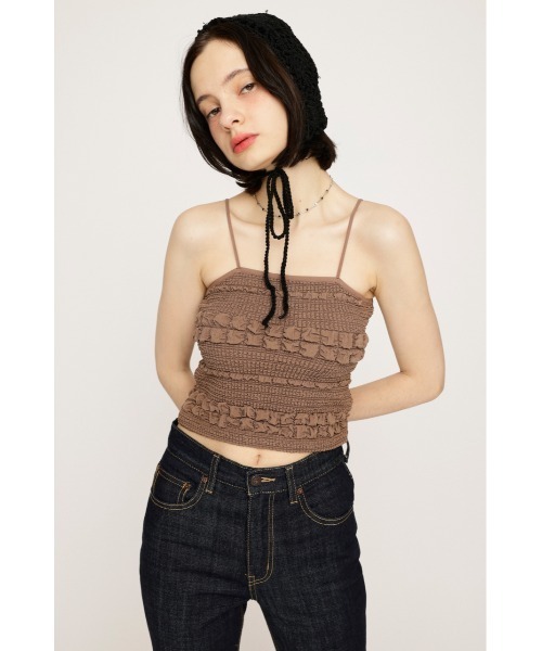 SLY（スライ）の「【キャミ付き】 FRONT BUTTON CAMI 2P
