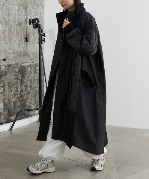 etsinta（エシンタ） コート ONE SIZE ブラック レディース : ZOZOTOWN