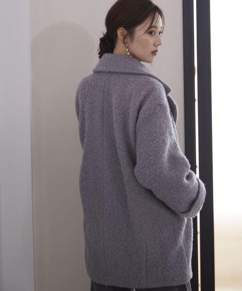 [PROPORTION BODY DRESSING] пальто с отложным воротником MEDIUM бежевый женский 