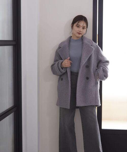 [PROPORTION BODY DRESSING] пальто с отложным воротником MEDIUM бежевый женский 