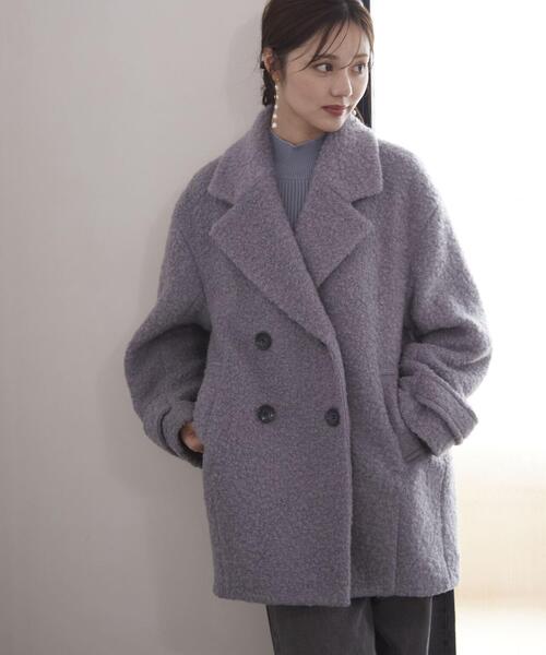 [PROPORTION BODY DRESSING] пальто с отложным воротником MEDIUM бежевый женский 