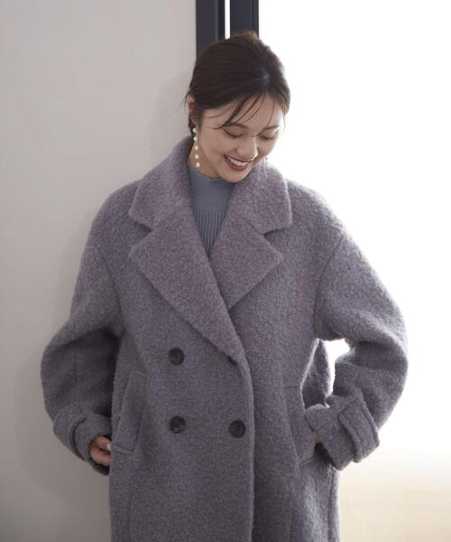 [PROPORTION BODY DRESSING] пальто с отложным воротником MEDIUM бежевый женский 