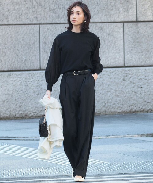 23区（ニジュウサンク） ニット セーター 「洗える」コンフォート