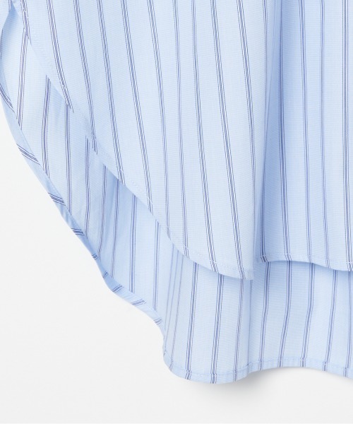 ブラウス シャツ the EDITOR  SHIRT (BAND COLLAR) レディース HELIOPOLE ブラウス シャツ the EDITOR SHIRT (BAND COLLAR