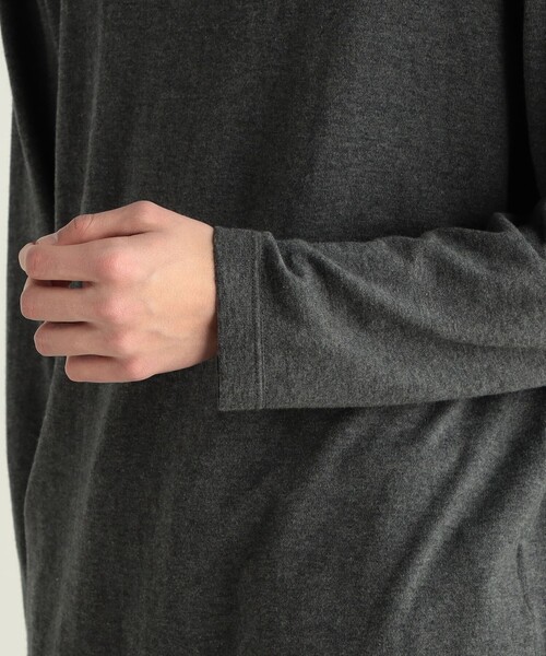 Edition（エディション） tシャツ コットンカシミヤ ロングスリーブ