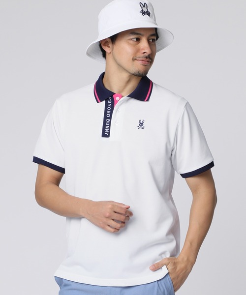 サイコバニー ゴルフ ドライミックス ポロシャツ Psycho Bunny｜[GOLF]ドライミックス ポロシャツ | Rakuten