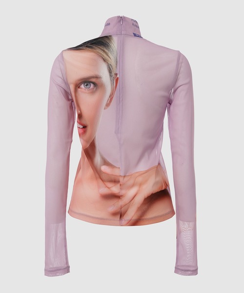 トップス yohei ohno Graphic Mesh Tops YOHEI OHNO tシャツ 「YOHEI OHNO/ヨウヘイオオノ」Graphic Mesh