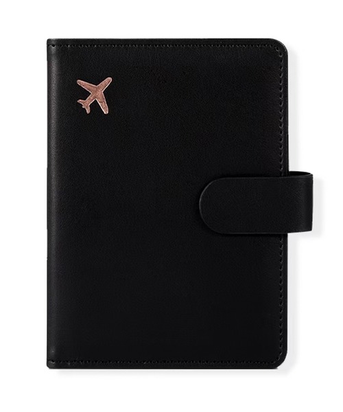 CALIFORNIA OUTFITTERS パスポートケース 3-3A22 飛行機 モチーフ