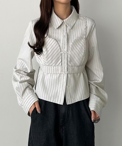 「callautia」 キャミソールブラウス LARGE ベージュ レディース callautia 「callautia」 キャミソールブラウス X-LARGE