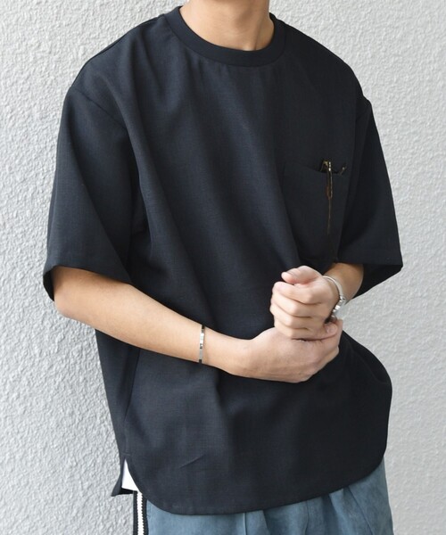 【関税込み】Erdem ネイビー レイヤード Tシャツ Erdemのネイビー レイヤード Tシャツがセール中
