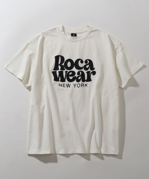 ROCAWEAR（ロカウェア） tシャツ 「ROCAWEAR/ロカウェア」ロゴプリント