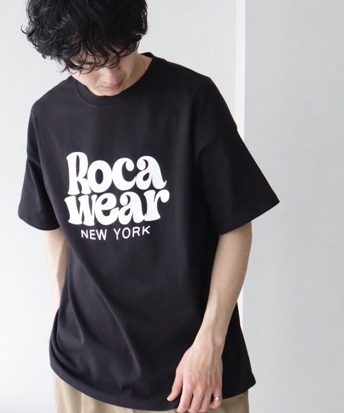 ROCAWEAR tシャツ 「ROCAWEAR/ロカウェア」ロゴプリント 半袖T
