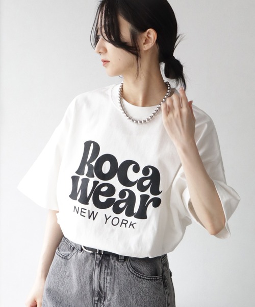 ROCAWEAR tシャツ 「ROCAWEAR/ロカウェア」ロゴプリント 半袖T