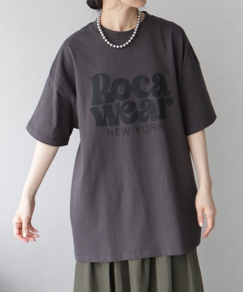 ROCAWEAR tシャツ 「ROCAWEAR/ロカウェア」ロゴプリント 半袖T