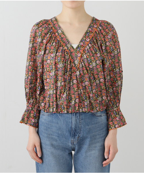 IENA ◆LIBERTYブラウス IENA（イエナ）の「IENA LA BOUCLE LIBERTY ブラウス◇（）」 - WEAR