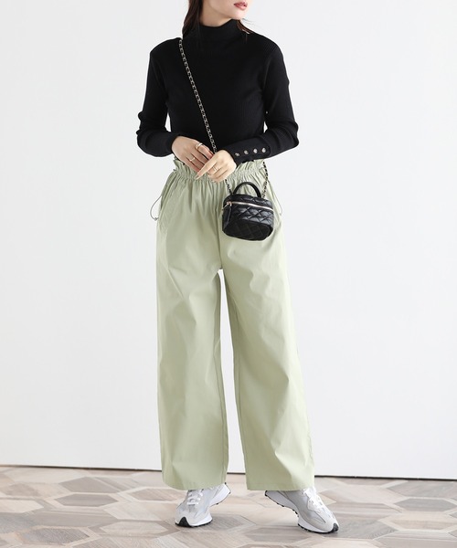 SUNFLOWER EIGHT（サンフラワーエイト） パンツ ウエストギャザード