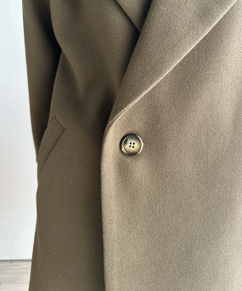 「classicalelf」 チェスターコート MEDIUM モカ レディース_画像7