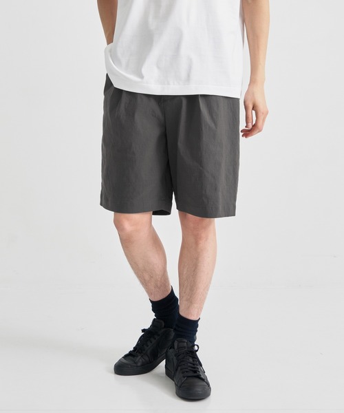 ATON　ハーフパンツ　ナイロンパンツ　size6 ATON（エイトン） パンツ 「ATON / エイトン」STRETCH NYLON LINEN