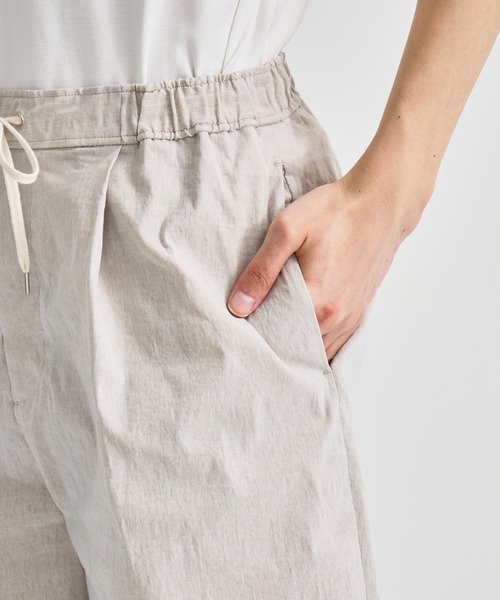 ATON（エイトン） パンツ 「ATON / エイトン」STRETCH NYLON LINEN