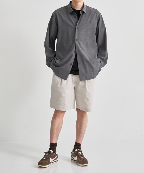 ATON（エイトン） パンツ 「ATON / エイトン」STRETCH NYLON LINEN