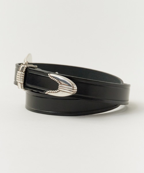 TORY LEATHER 3-Piece 新品 正規品 3ピース 未使用 黒 TORY LEATHER - 【残りわずか】3-Piece Silver Buckle Belts
