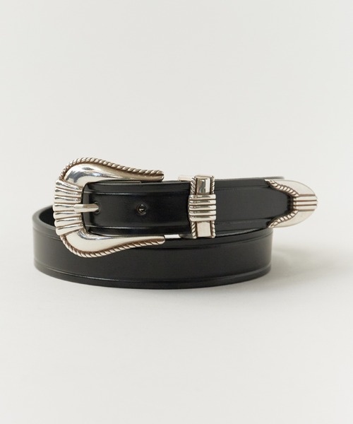 TORY LEATHER（トリーレザー） ベルト 3-PIECE SILVER BUCKLE BELTS