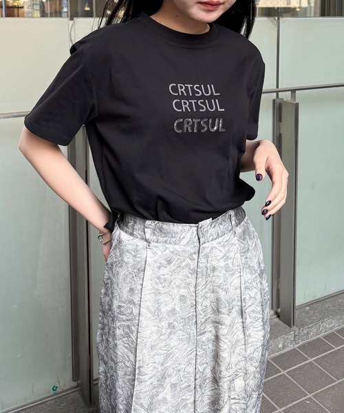 tシャツ HEART LOGO ONEPOINT TEE レディース Unisex Love heart one point print short-sleeved T-shirt 男女