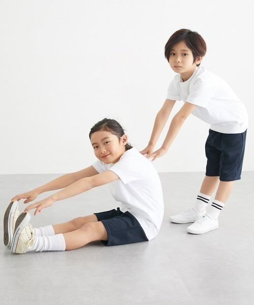 tシャツ 「2枚組」体操服半袖シャツ キッズ 子供服 男の子 女の子