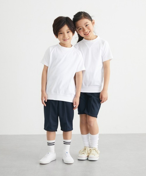 tシャツ 「2枚組」体操服半袖シャツ キッズ 子供服 男の子 女の子