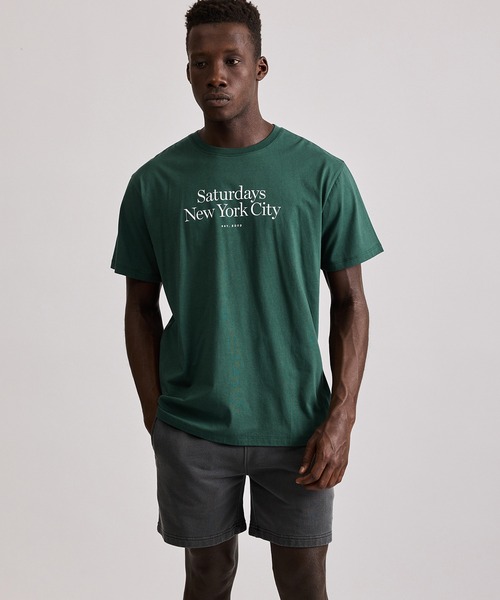 Saturdays NYC（サタデーズ ニューヨークシティ） tシャツ Miller