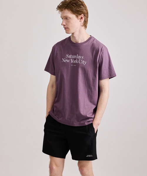 Saturdays NYC（サタデーズ ニューヨークシティ） tシャツ Miller