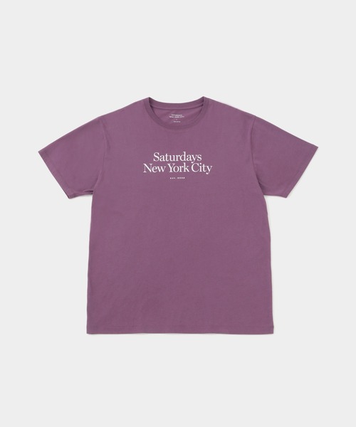 Saturdays NYC（サタデーズ ニューヨークシティ） tシャツ Miller