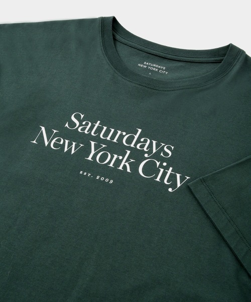 Saturdays NYC（サタデーズ ニューヨークシティ） tシャツ Miller