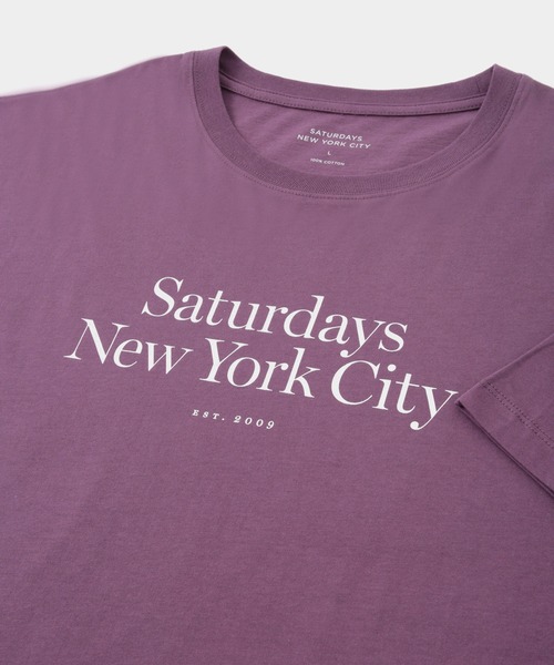 Saturdays NYC（サタデーズ ニューヨークシティ） tシャツ Miller