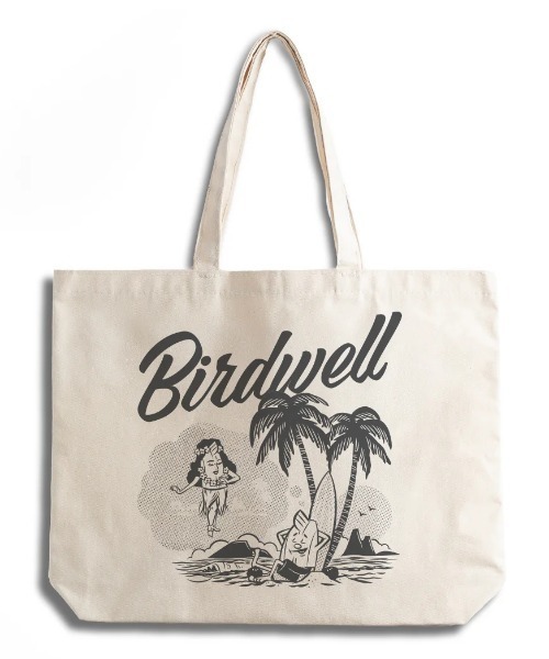 バッグ BIRDWELL CANVAS BIRDIE TOTE BAG BIRDWELL トートバッグ 「BIRDWELL/バードウェル」Daydreamin
