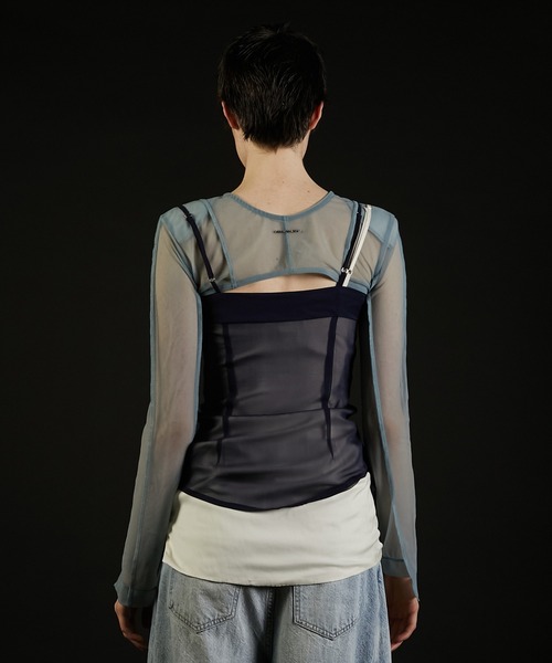 トップス Sheer Short Bolero PRANK PROJECT Sheer Short Bolero