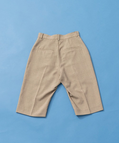 【美品】MAISON SPECIAL ストライプ　ショートパンツ　サイズ38 Denim Shorts