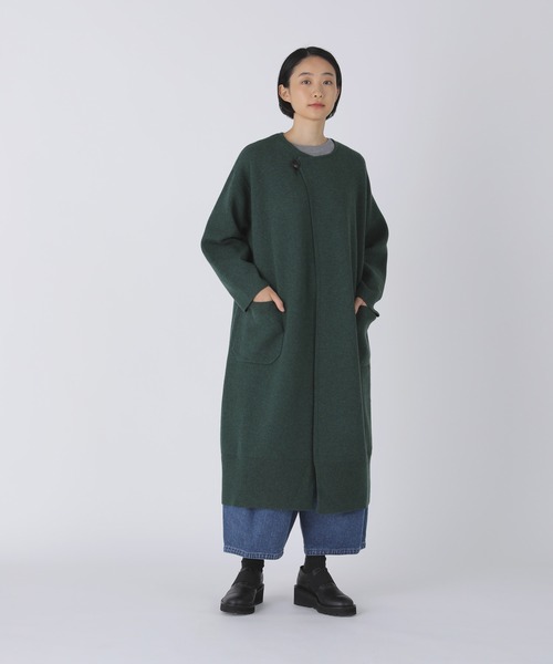 ZUCCa（ズッカ） ニットコート M size ブラウン レディース : ZOZOTOWN