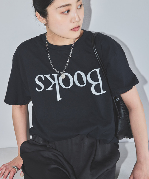 MACKINTOSH レディース Tシャツ ブラック 日本製 8 M〜L 厚手 SUPER FINE LAB．】パウダーシュガーコットンT