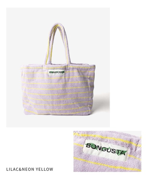 BONGUSTA トートバッグ NARAM WEEKEND BAG ボングスタ パイル地
