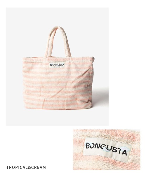 BONGUSTA トートバッグ NARAM WEEKEND BAG ボングスタ パイル地