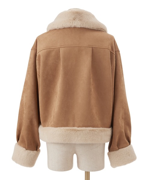 「SUPREME.LA.LA.」 ブルゾン MEDIUM ベージュ レディース_画像8