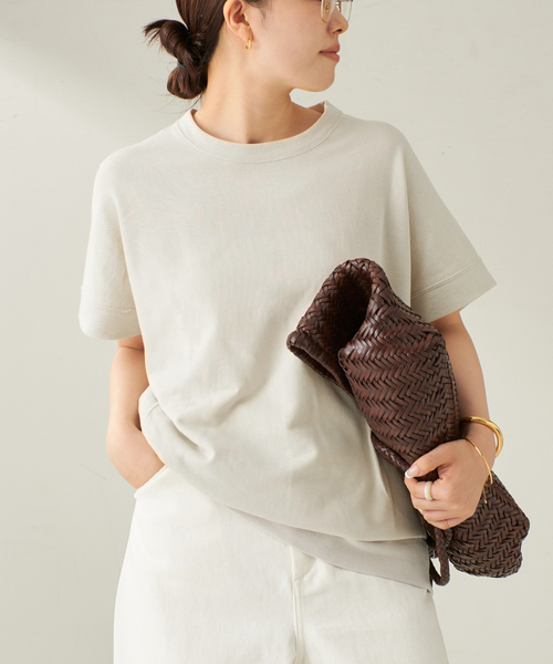plage tシャツ FRENCH TERRY NUANCE トップス レディース
