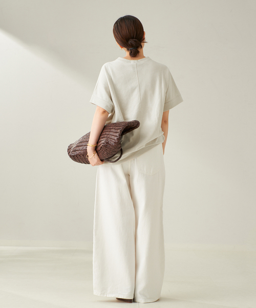 プラージュ　トップス plage tシャツ FRENCH TERRY NUANCE トップス レディース